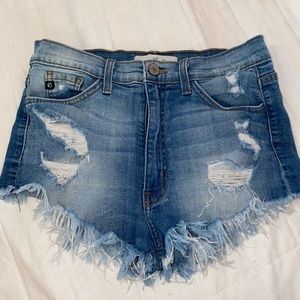 KanCan High Waisted Shorts